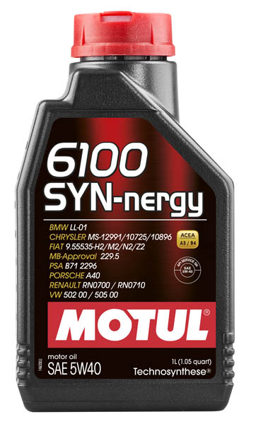 Моторное масло Motul 6100 SYN-NERGY (1 л.)