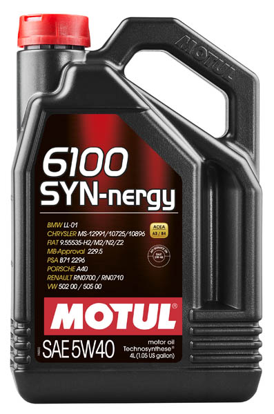 Моторное масло Motul 6100 SYN-NERGY (4 л.)