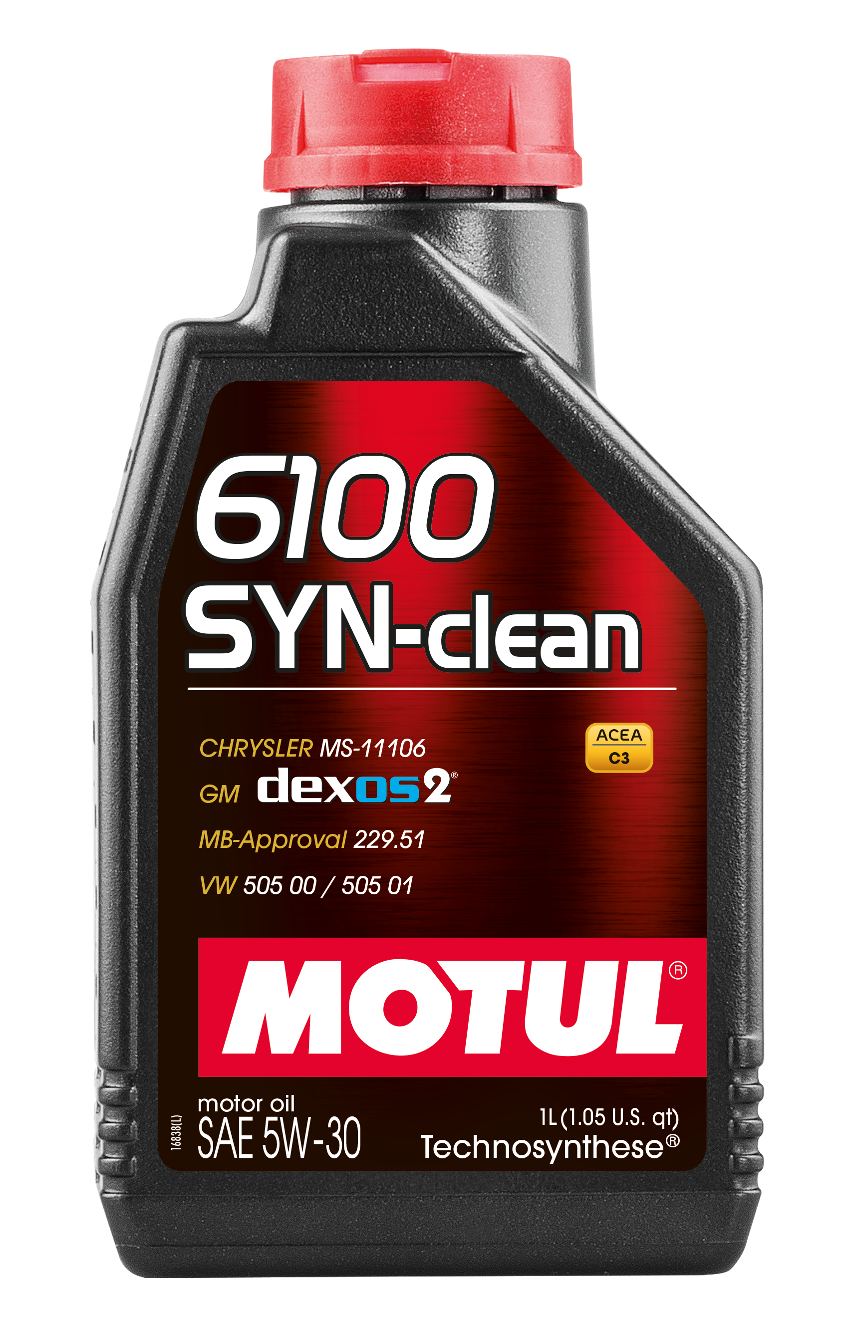 Моторное масло Motul 6100 SYN-clean (1 л.)