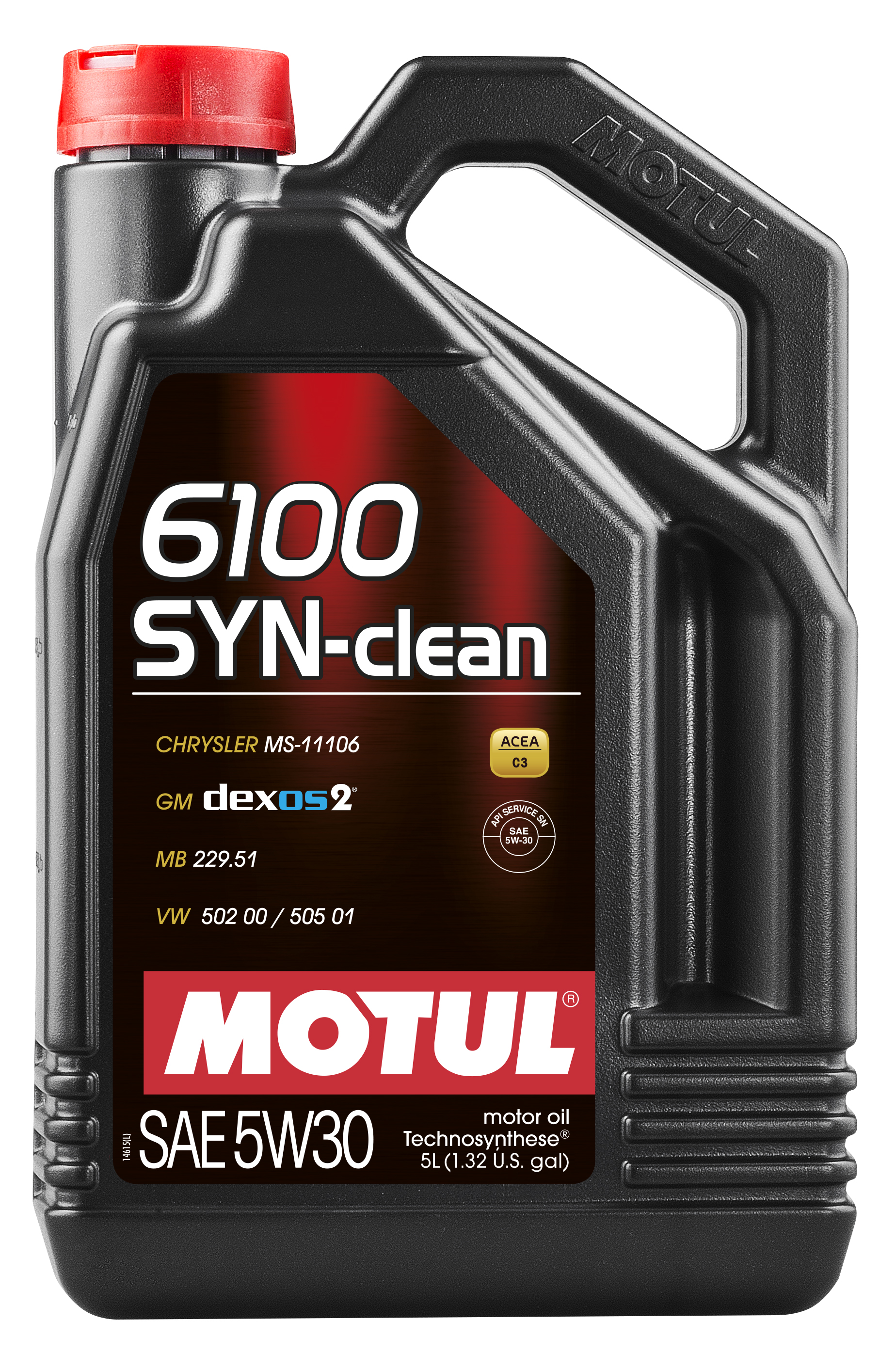 Моторное масло Motul 6100 SYN-clean (5 л.)