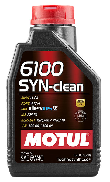 Моторное масло Motul 6100 SYN-clean (1 л.)