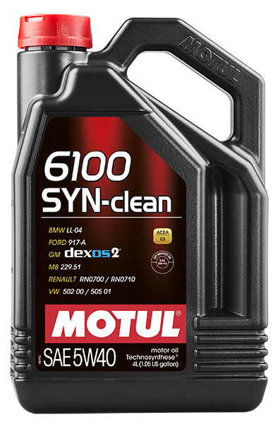 Моторное масло Motul 6100 SYN-clean (4 л.)
