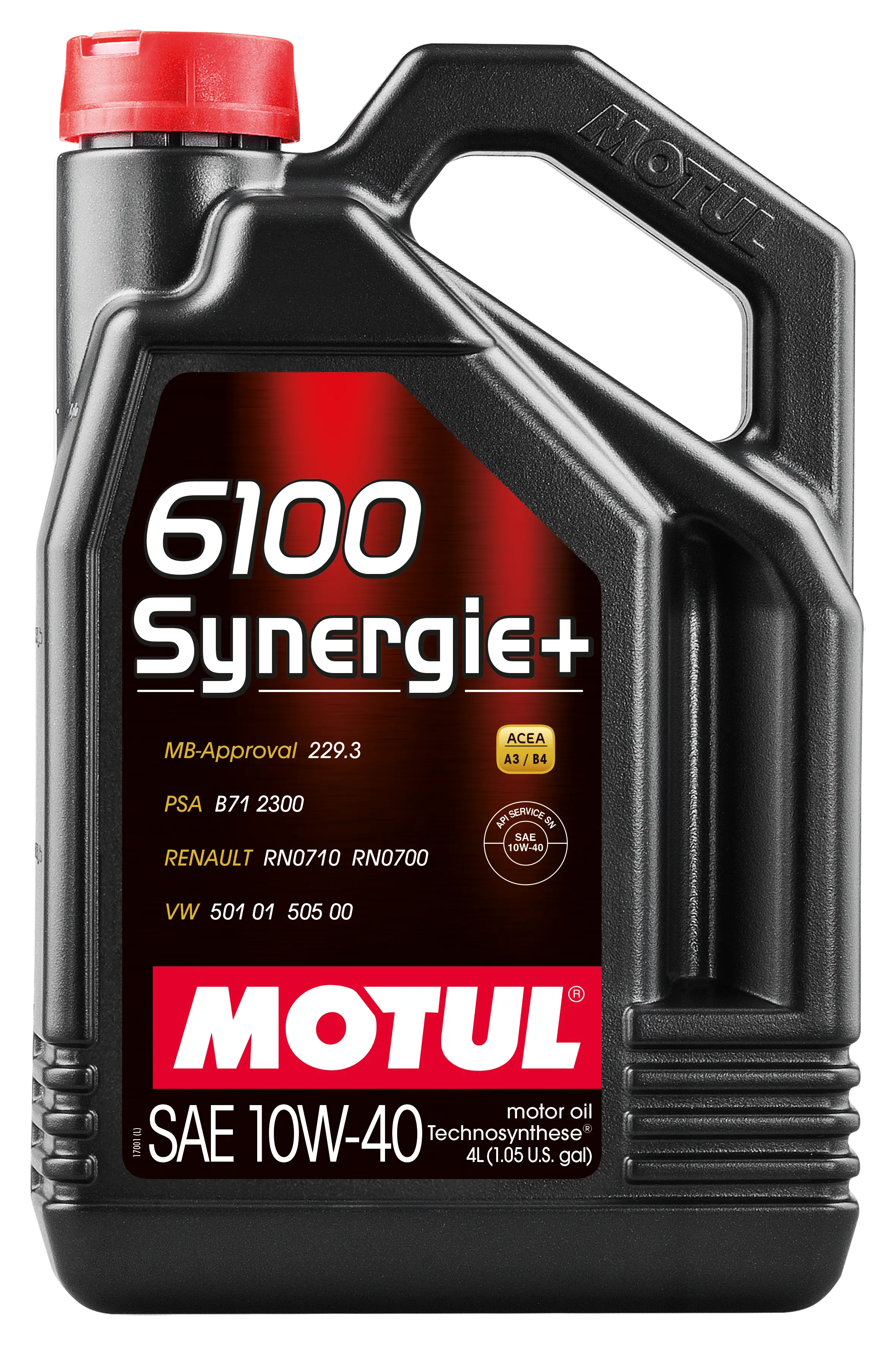 Моторное масло Motul 6100 Synergie+ (4 л.)