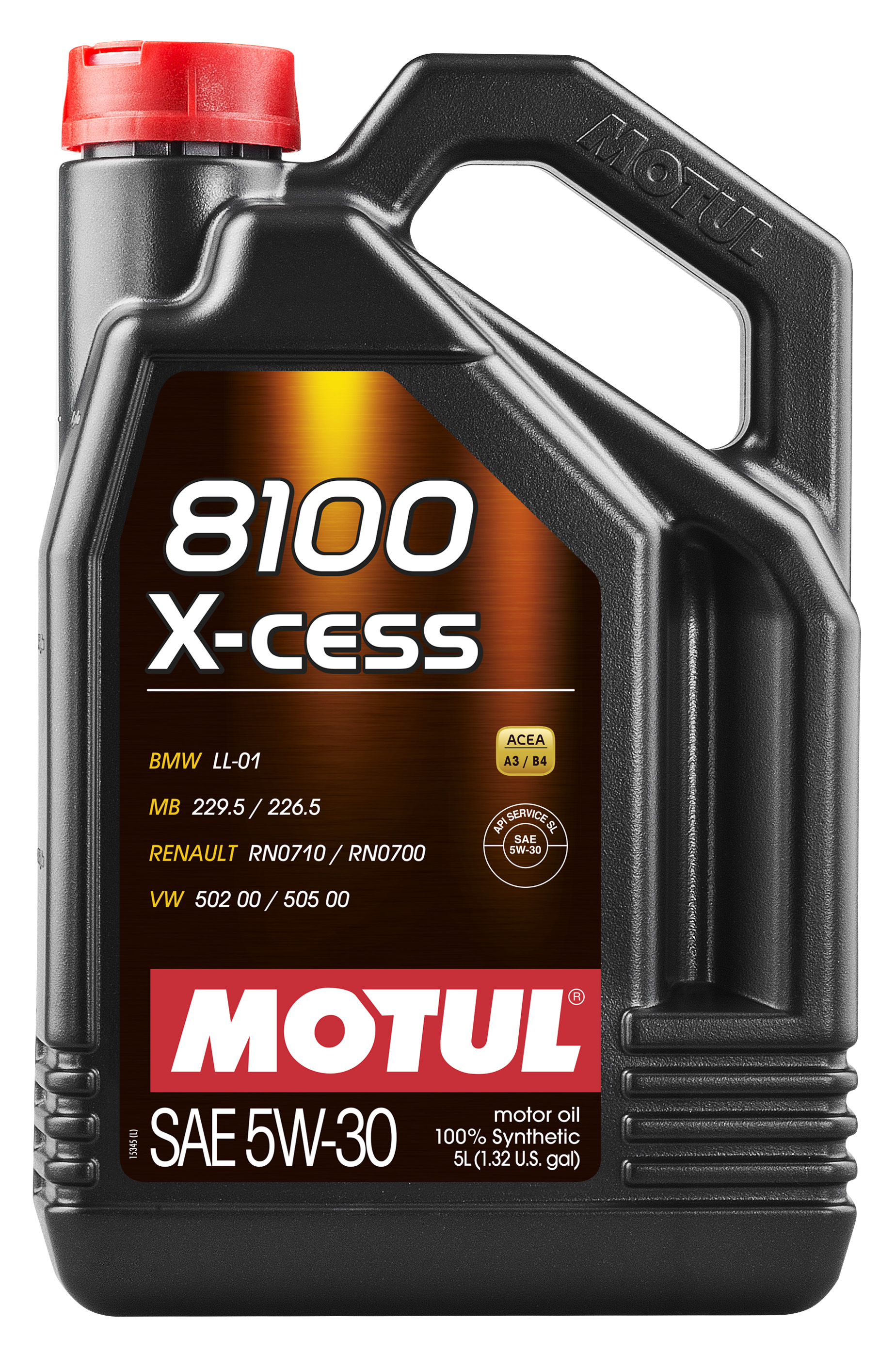 Моторное масло Motul 8100 X-cess (5 л.)
