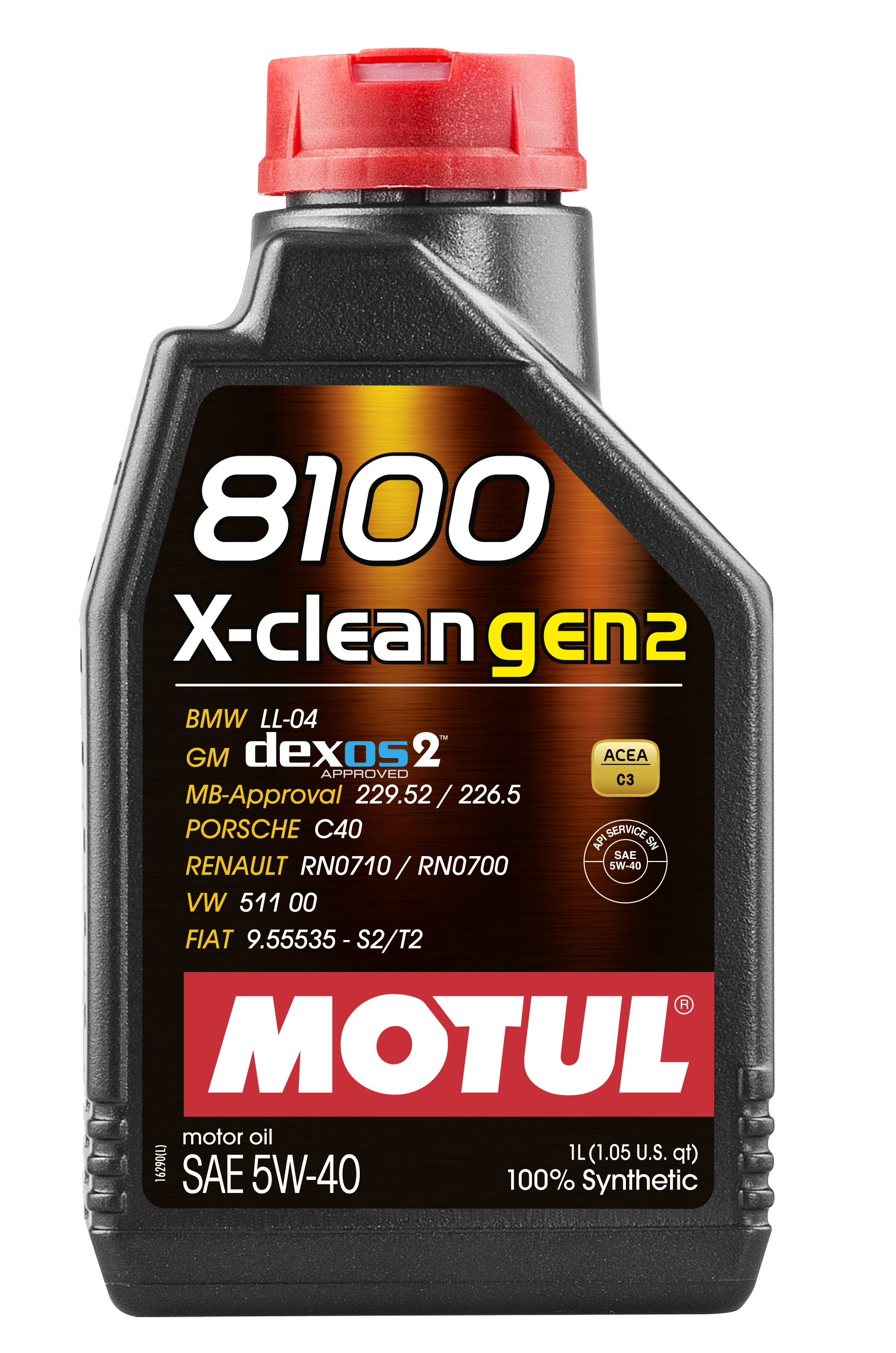 Моторное масло Motul 8100 X-clean gen2 (1 л.)