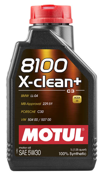 Моторное масло Motul 8100 X-clean+ (1 л.)
