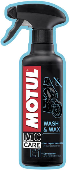 Очиститель Е1 Motul Wash and Wax (0.4 л.)