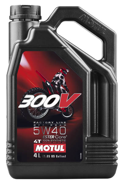 Моторное масло Motul 300 V 4T Off Road SAE (4 л.)