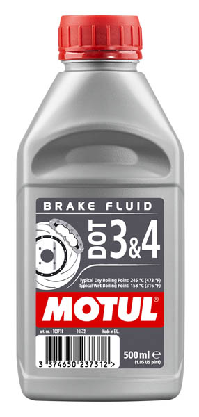 Тормозная жидкость Motul DOT 3&4 Brake Fluid FL (500 мл.)